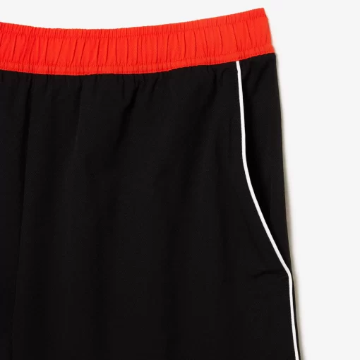 Lacoste Trousers & Shorts-Recycled Fabric Stretch Tennis Shorts