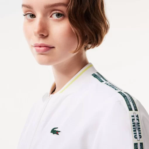 Lacoste Sport Clothing-Recycled Fiber Stretch Ultra-Dry Tennis Jacket