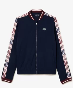 Lacoste Fitness & Training-Recycled Fiber Stretch Ultra-Dry Tennis Jacket