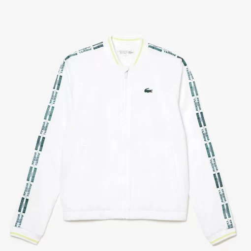 Lacoste Sport Clothing-Recycled Fiber Stretch Ultra-Dry Tennis Jacket