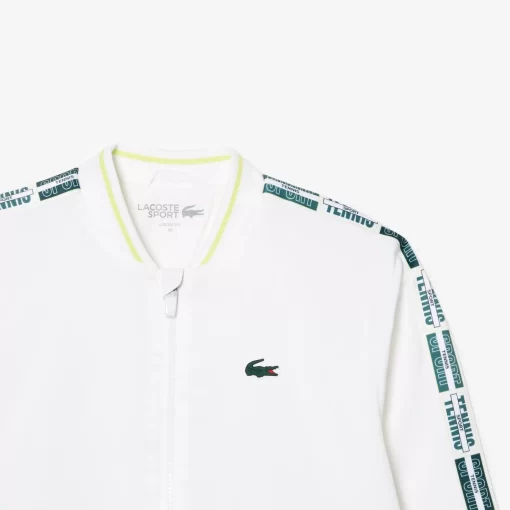 Lacoste Sport Clothing-Recycled Fiber Stretch Ultra-Dry Tennis Jacket