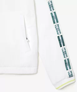 Lacoste Sport Clothing-Recycled Fiber Stretch Ultra-Dry Tennis Jacket