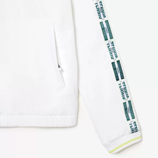 Lacoste Sport Clothing-Recycled Fiber Stretch Ultra-Dry Tennis Jacket