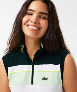 Lacoste Tennis-Recycled Fiber Tennis Dress With Integrated Shorts