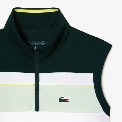 Lacoste Tennis-Recycled Fiber Tennis Dress With Integrated Shorts