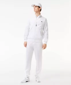 Lacoste Sport Clothing-Recycled Fiber Zipped Sport Sweatshirt