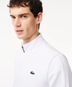 Lacoste Sport Clothing-Recycled Fiber Zipped Sport Sweatshirt