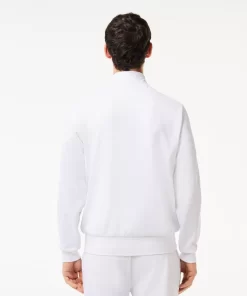 Lacoste Sport Clothing-Recycled Fiber Zipped Sport Sweatshirt