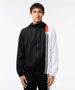 Lacoste Tennis-Recycled Fiber Zipped Tennis Jacket