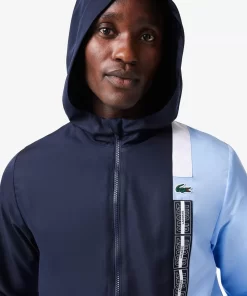 Lacoste Tennis-Recycled Fiber Zipped Tennis Jacket