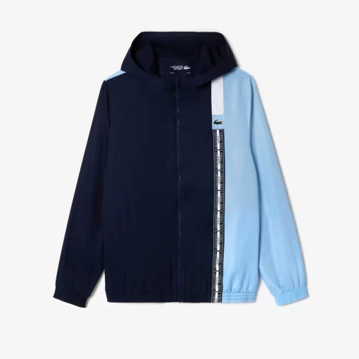 Lacoste Tennis-Recycled Fiber Zipped Tennis Jacket