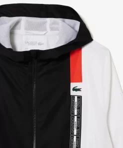 Lacoste Tennis-Recycled Fiber Zipped Tennis Jacket