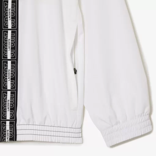 Lacoste Tennis-Recycled Fiber Zipped Tennis Jacket