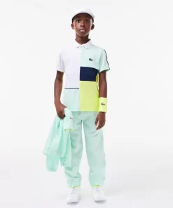 Lacoste Boy Clothing-Recycled Pique Knit Tennis Polo Shirt