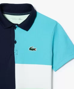 Lacoste Boy Clothing-Recycled Pique Knit Tennis Polo Shirt