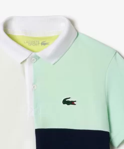 Lacoste Boy Clothing-Recycled Pique Knit Tennis Polo Shirt