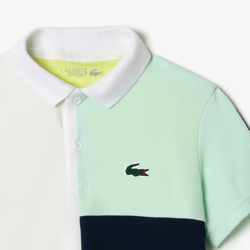 Lacoste Boy Clothing-Recycled Pique Knit Tennis Polo Shirt