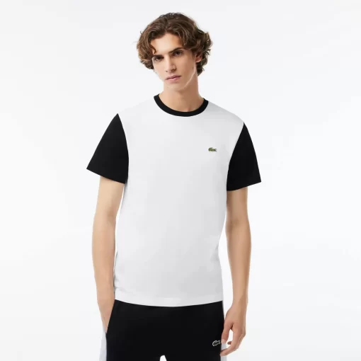 Lacoste T-Shirts-Regular Fit Colourblock Jersey T-Shirt