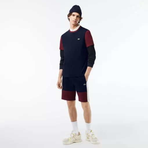 Lacoste T-Shirts-Regular Fit Colourblock Jersey T-Shirt