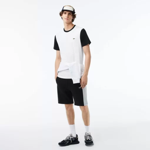 Lacoste T-Shirts-Regular Fit Colourblock Jersey T-Shirt