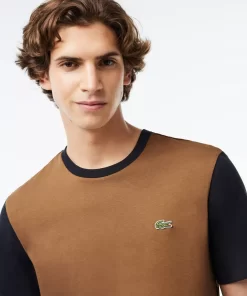 Lacoste T-Shirts-Regular Fit Colourblock Jersey T-Shirt