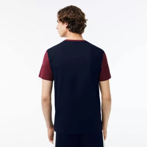 Lacoste T-Shirts-Regular Fit Colourblock Jersey T-Shirt