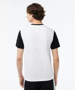 Lacoste T-Shirts-Regular Fit Colourblock Jersey T-Shirt