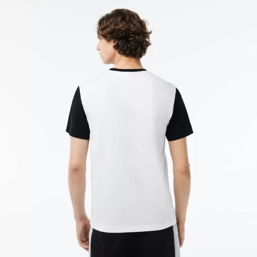 Lacoste T-Shirts-Regular Fit Colourblock Jersey T-Shirt