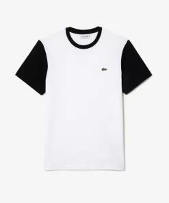 Lacoste T-Shirts-Regular Fit Colourblock Jersey T-Shirt