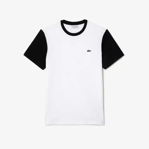 Lacoste T-Shirts-Regular Fit Colourblock Jersey T-Shirt