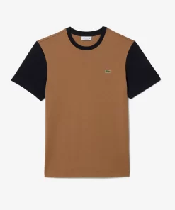 Lacoste T-Shirts-Regular Fit Colourblock Jersey T-Shirt