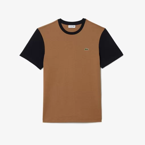 Lacoste T-Shirts-Regular Fit Colourblock Jersey T-Shirt