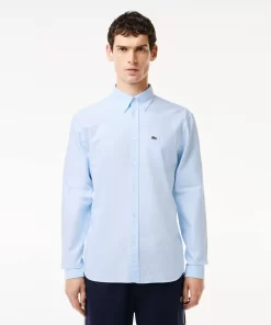 Lacoste Shirts-Regular Fit Cotton Oxford Shirt