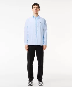 Lacoste Shirts-Regular Fit Cotton Oxford Shirt