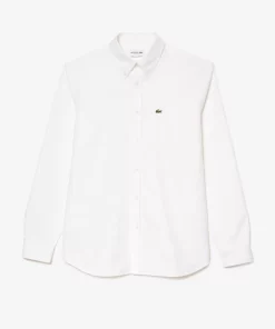 Lacoste Shirts-Regular Fit Cotton Oxford Shirt