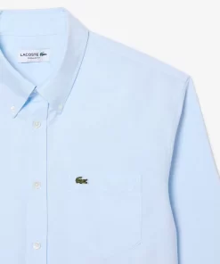 Lacoste Shirts-Regular Fit Cotton Oxford Shirt