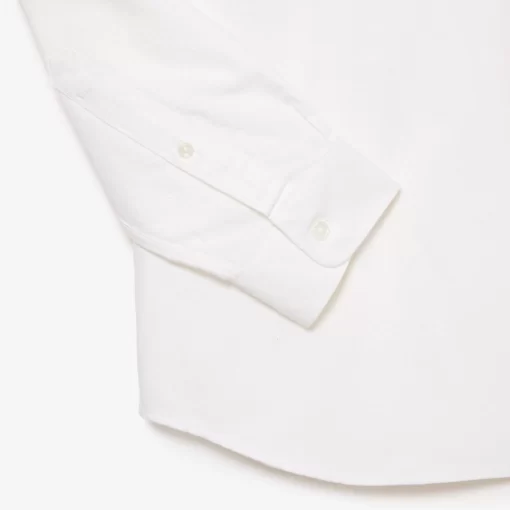 Lacoste Shirts-Regular Fit Cotton Oxford Shirt