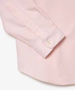 Lacoste Shirts-Regular Fit Cotton Oxford Shirt