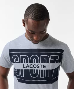 Lacoste Fitness & Training-Regular Fit Cotton Sport T-Shirt