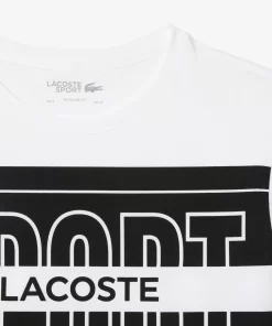 Lacoste Fitness & Training-Regular Fit Cotton Sport T-Shirt