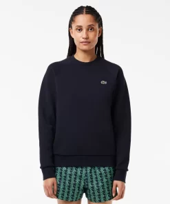 Lacoste Sweatshirts-Regular Fit Double Face Pique Crew Neck Sweatshirt