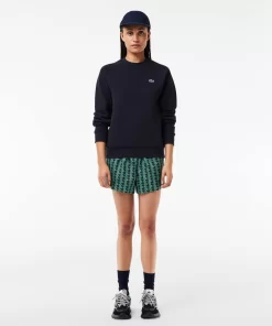 Lacoste Sweatshirts-Regular Fit Double Face Pique Crew Neck Sweatshirt