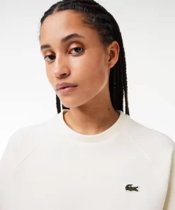 Lacoste Sweatshirts-Regular Fit Double Face Pique Crew Neck Sweatshirt