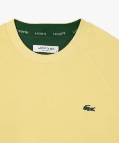 Lacoste Sweatshirts-Regular Fit Double Face Pique Crew Neck Sweatshirt