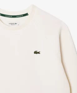 Lacoste Sweatshirts-Regular Fit Double Face Pique Crew Neck Sweatshirt