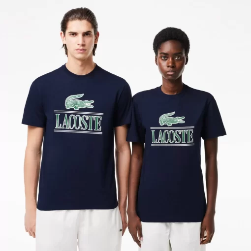 Lacoste T-Shirts-Regular Fit Heavy Cotton Jersey T-Shirt