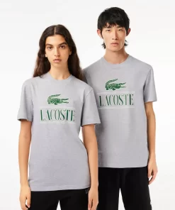 Lacoste T-Shirts-Regular Fit Heavy Cotton Jersey T-Shirt