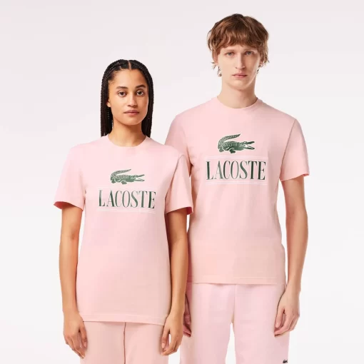 Lacoste T-Shirts-Regular Fit Heavy Cotton Jersey T-Shirt