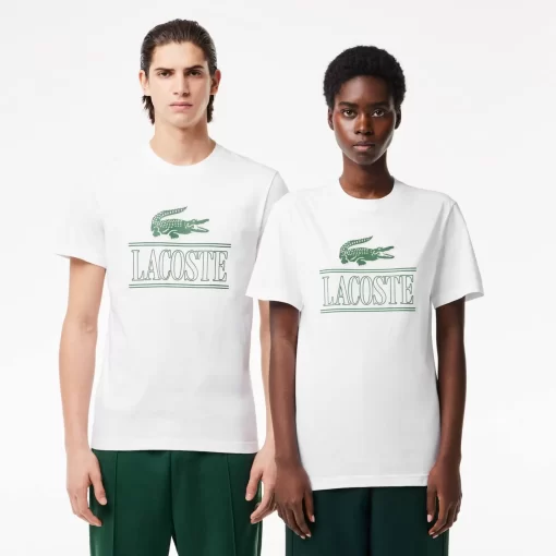 Lacoste T-Shirts-Regular Fit Heavy Cotton Jersey T-Shirt