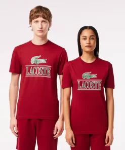 Lacoste T-Shirts-Regular Fit Heavy Cotton Jersey T-Shirt